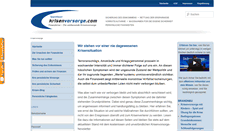 Desktop Screenshot of krisenvorsorge.com